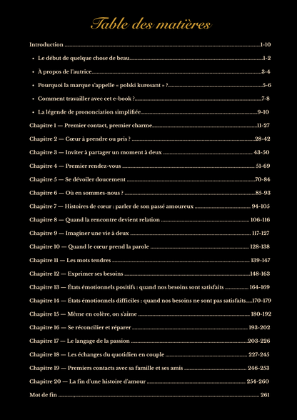 Charme son cœur en polonais (e-book)